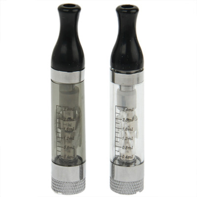 T2S 2.4mL Cotton-free Detachable E-Cigarette Atomizer with A Scale (2pcs in one packaging, the price is for 2pcs)